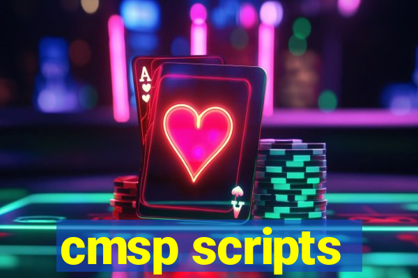 cmsp scripts